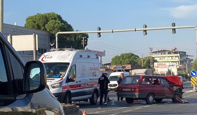 Nazilli güne kazayla başladı; 1 yaralı