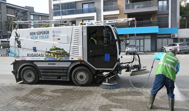 Küçük dev Bucher'a kent temizliğinde büyük görev