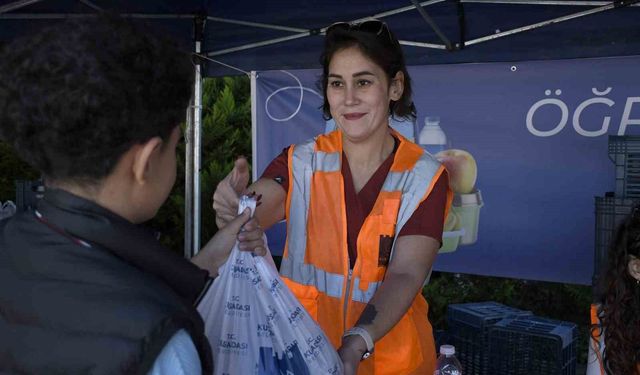 Kuşadası’nda bin 400 çocuğa her hafta beslenme desteği