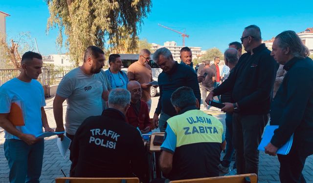 Kuşadası'nda okul servis araçlarına sıkı denetim