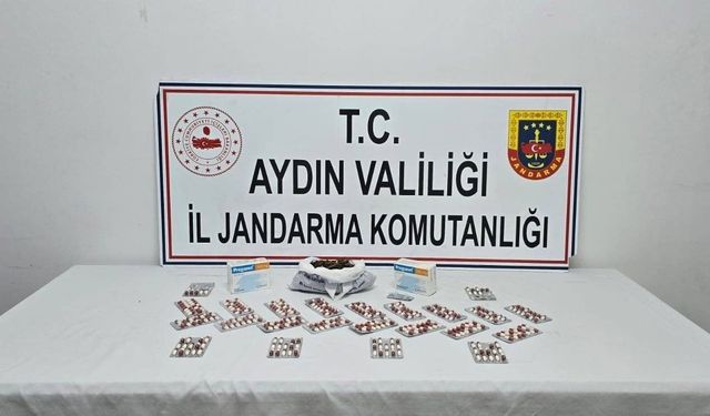 Kuşadası’nda zehir evine baskın: Bin 64 hap çıktı