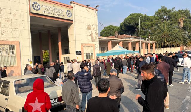 Nazilli’de KPSS heyecanı: Son dakikada koşarak yetiştiler