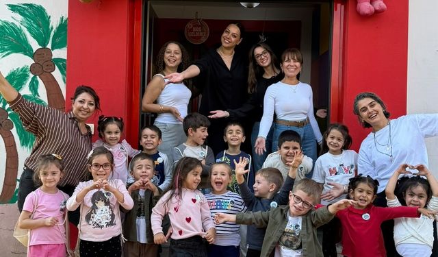 Nazilli'de pet şişeler mamaya dönüştü: Kırmızı Otobüs'ten anlamlı etkinlik