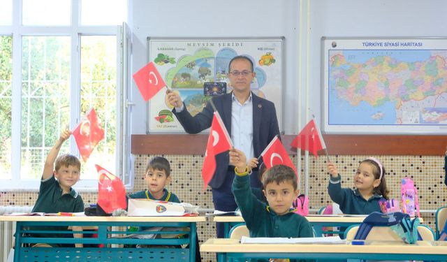 Başkan Doğanca Minik Öğrencilerle Buluştu