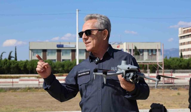 Yapay zeka destekli Afet Drone’u Nazilli’nin hizmetinde