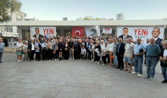 Yeni Parti Aydın İl Başkan Adayı Dilaver Demir’e Didim’den coşkulu destek
