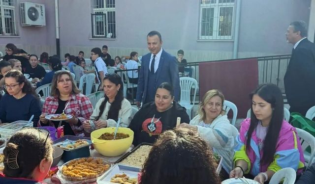 Yenipazar’da minik öğrenciler aynı sofrada buluştu