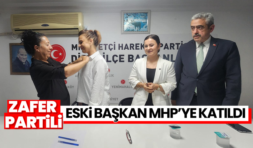 Zafer Partili eski başkan MHP’ye katıldı