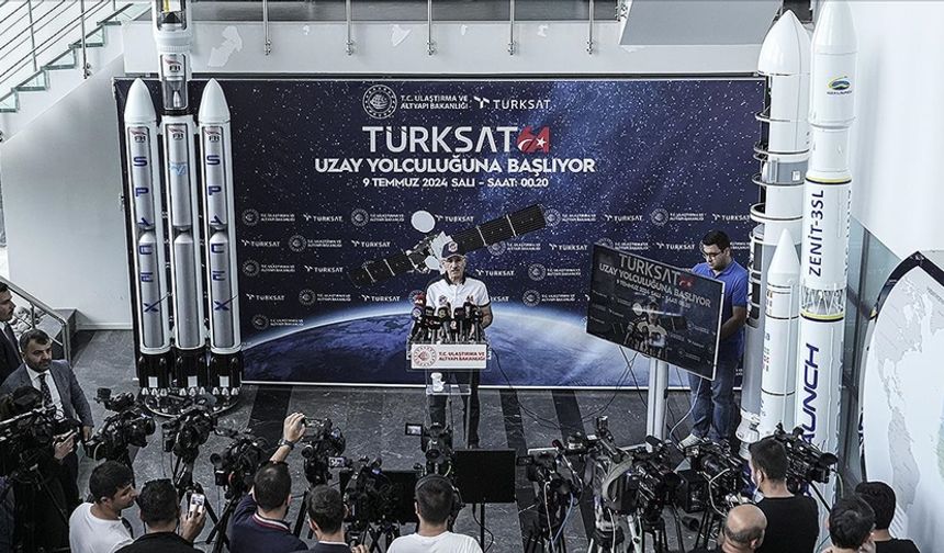 Geri sayım zamanı! Türksat 6A'nın uzay yolculuğu başlıyor!