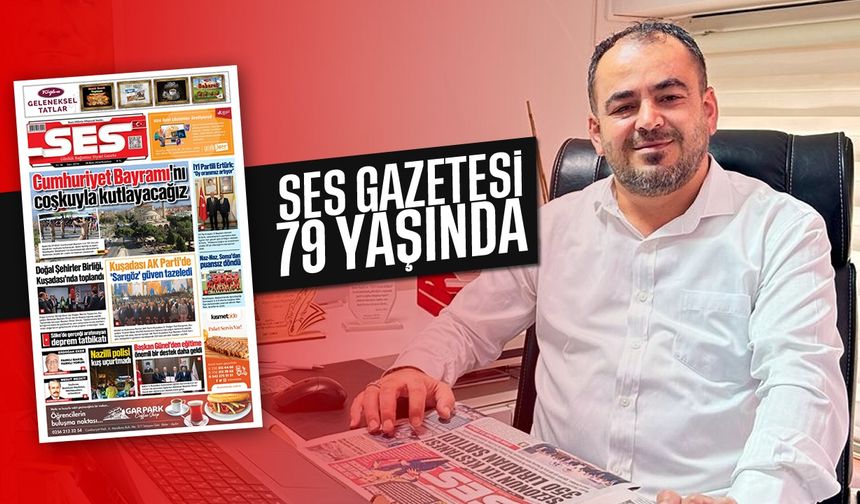 Aydın'ın en doğru en tarafsız gazetesi 79 yaşında!