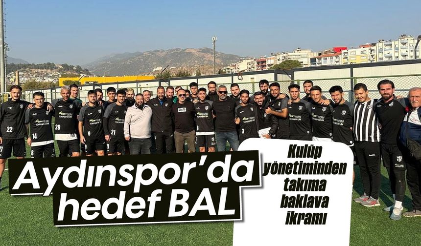 Aydınspor'da hedef BAL