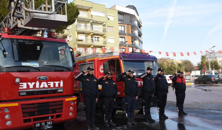 Büyük Önder Atatürk, Germencik'te anıldı