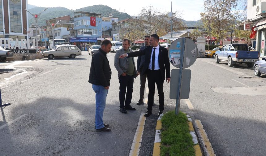 Başkan Arıcı, çalışmaları yerinde inceledi