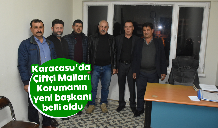 Karacasu'da Çiftçi Malları Korumanın yeni başkanı belli oldu