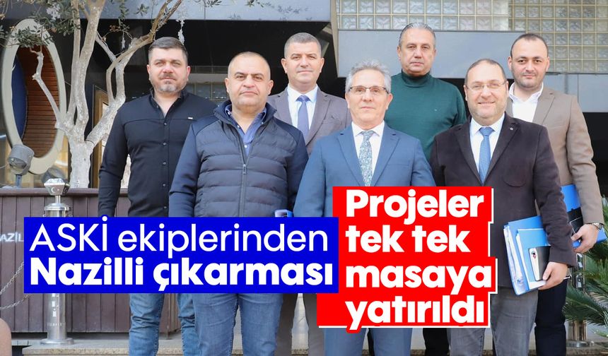 ASKİ ekiplerinden Nazilli çıkarması