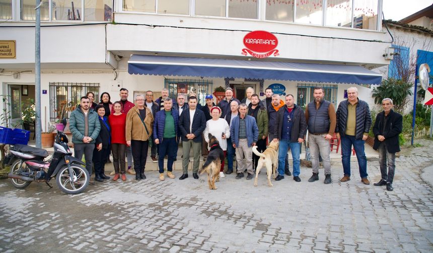 Başkan Günel Soğucak ve Caferli'de hemşehrileriyle buluştu