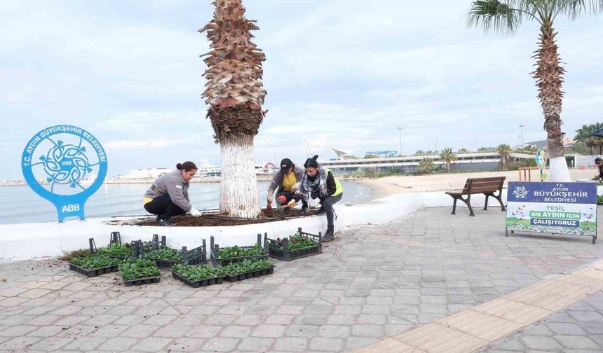 Büyükşehir, Kuşadası’nda çalışmalarını sürdürüyor