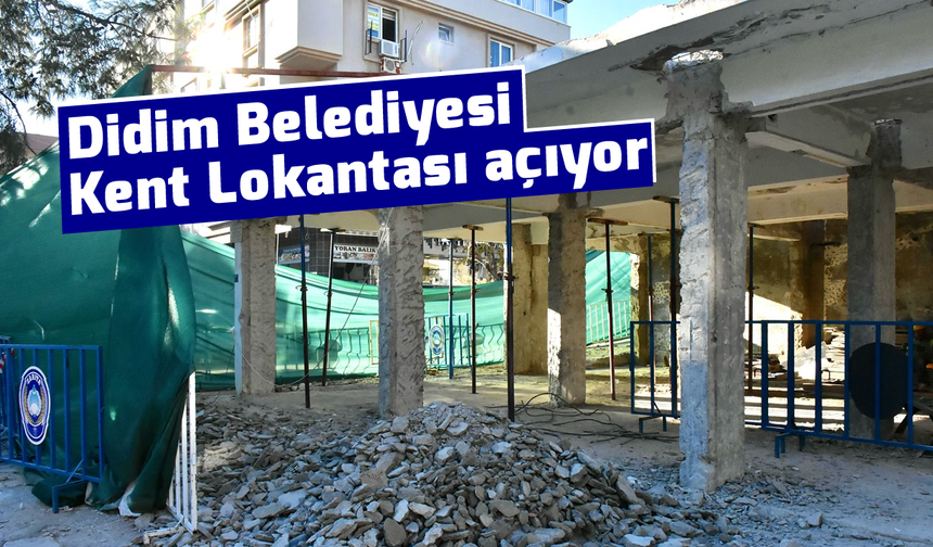 Didim Belediyesi Kent Lokantası açıyor