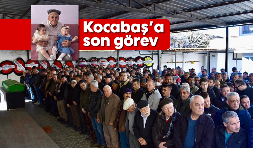 Kocabaş’a son görev