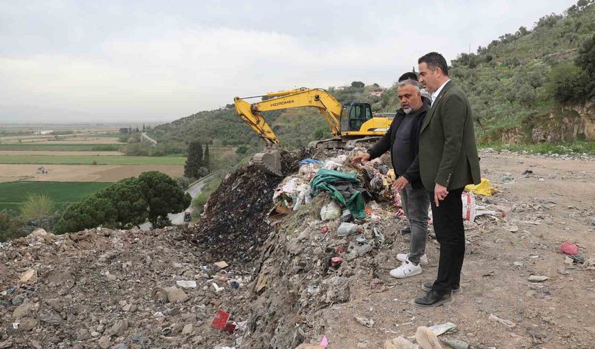 Koçarlı’nın çöplük sorunu çözülüyor