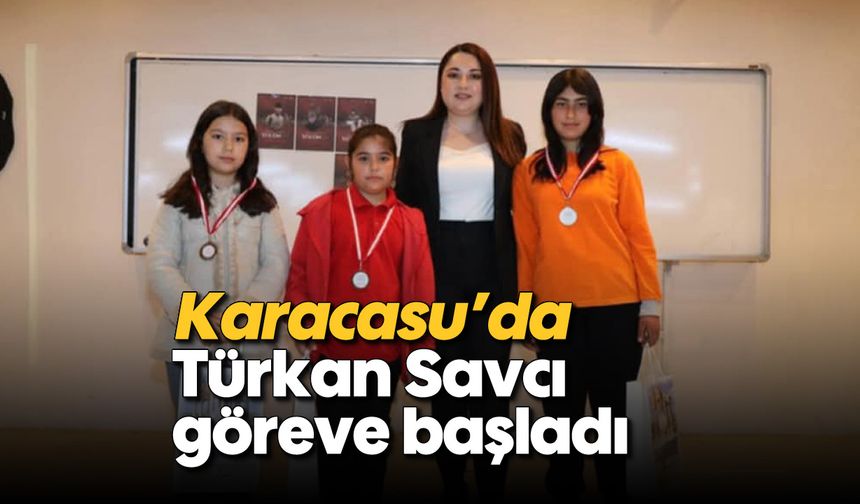 Karacasu'da Türkan Savcı göreve başladı
