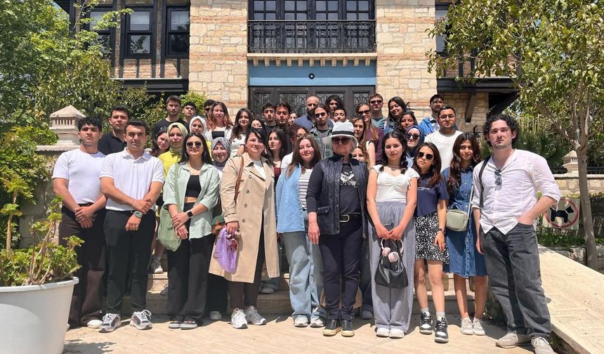 ADÜ'lü öğrenciler zeytinyağının tarihine yolculuk yaptı