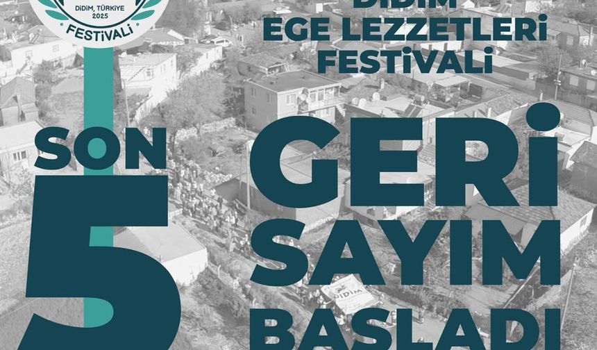 Didim’deki “Ege Lezzetleri Festivali”nin programı belli oldu