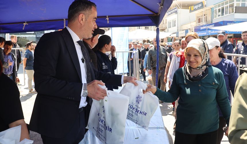 Koçarlı’da ücretsiz 25 bin fide dağıtıldı