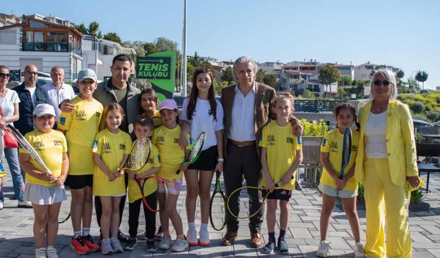 Kuşadası Tenis Kulübü'nde turnuva heyecanı