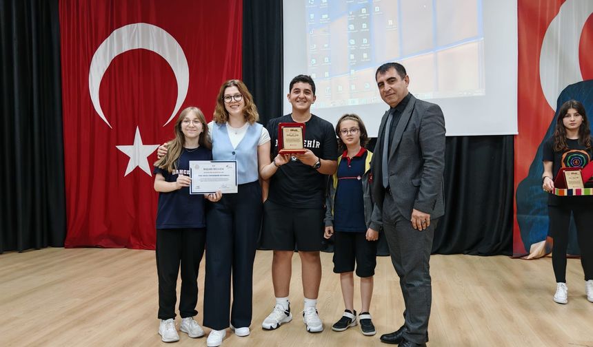 Nazilli'de Matematik Olimpiyatları ödülleri dağıtıldı
