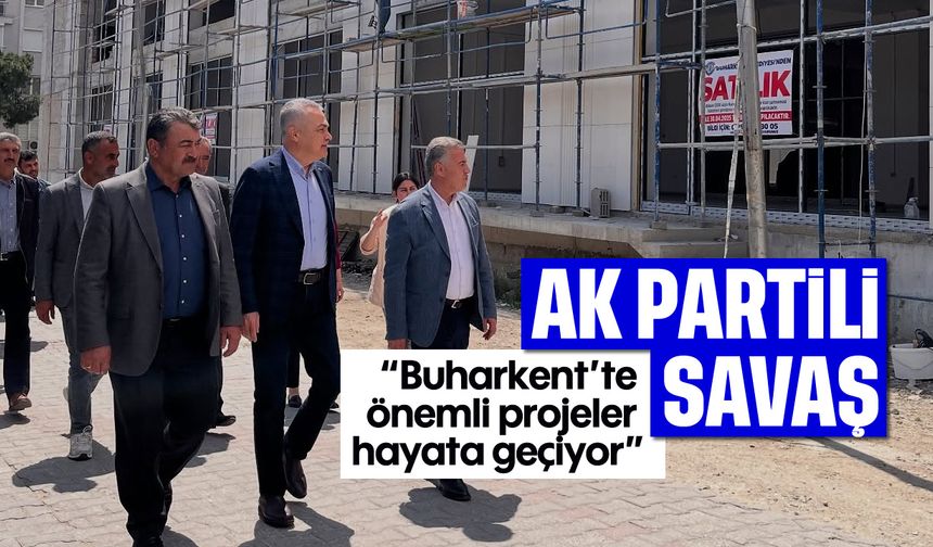 'Buharkent’te önemli projeler hayata geçiyor'