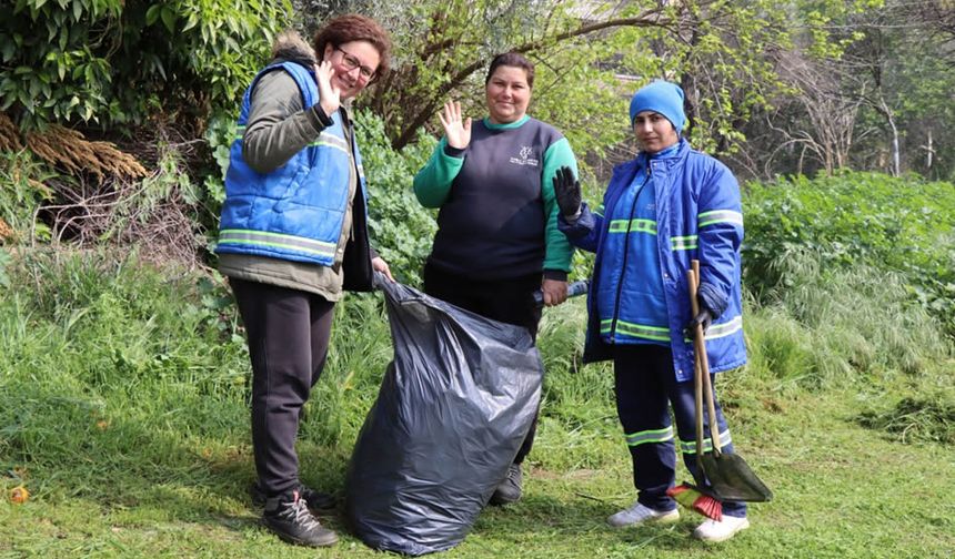 Nazilli Belediyesi parkları yaza hazırlıyor