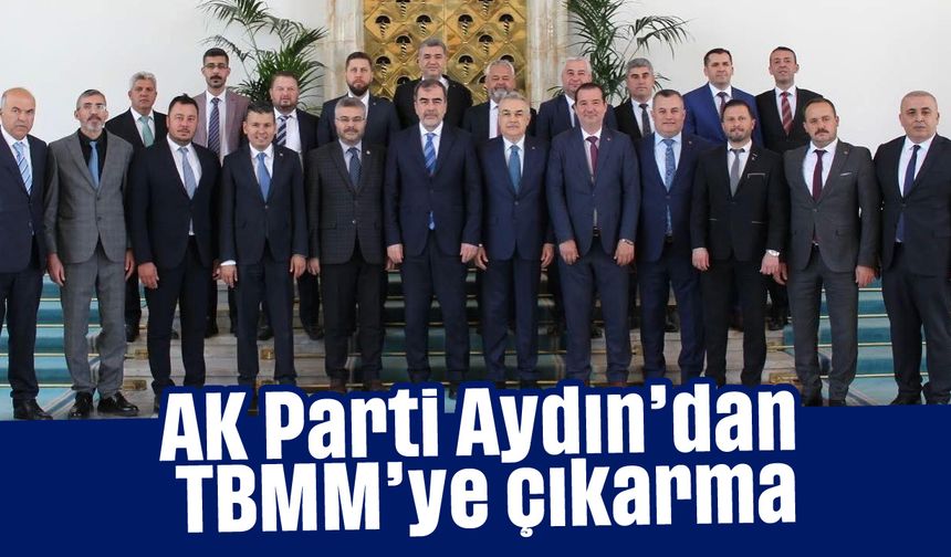 AK Parti Aydın’dan TBMM'ye çıkarma