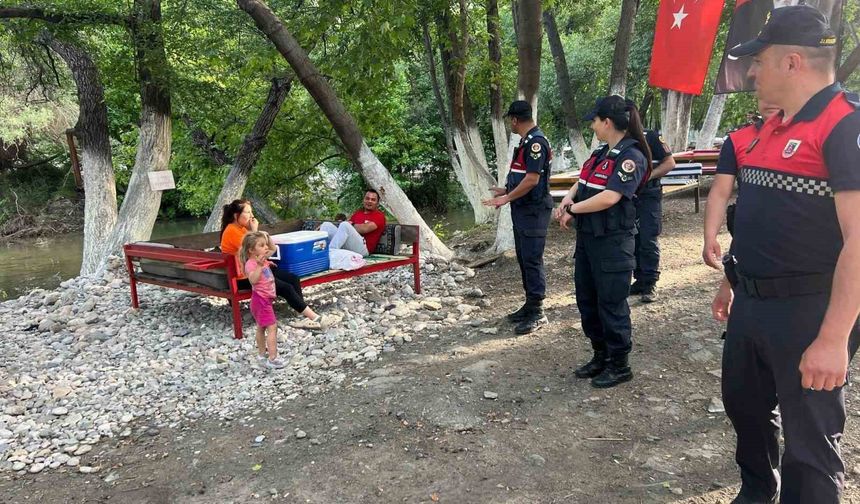 Aydın’da jandarmadan boğulma olaylarına karşı önlem