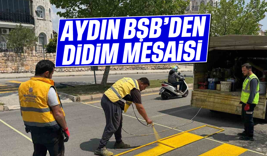 Aydın BŞB'den Didim mesaisi