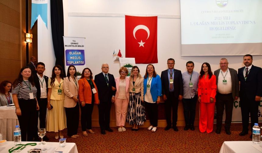 Başkan Gençay, Çevreci Belediyeler Birliği encümeni seçildi