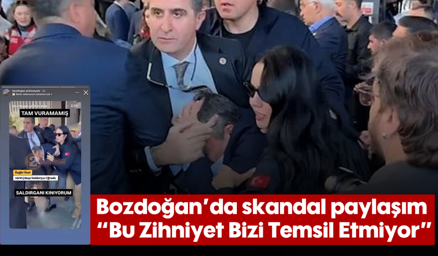 Bozdoğan’da skandal paylaşım: “Bu Zihniyet Bizi Temsil Etmiyor”