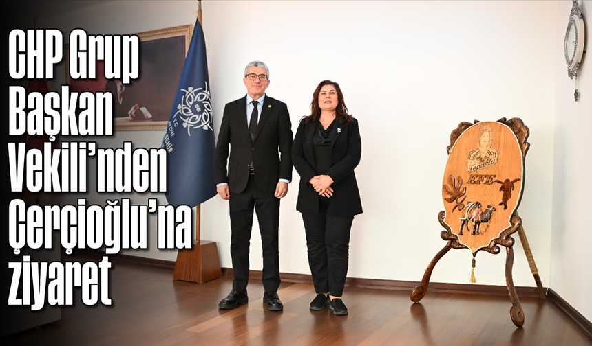 CHP Grup Başkan Vekili'nden Çerçioğlu'na ziyaret