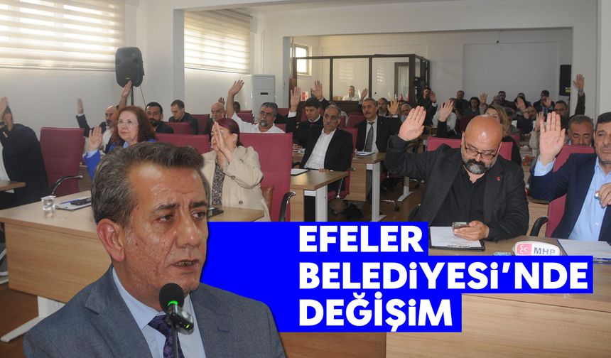 Efeler Belediyesi'nde değişim