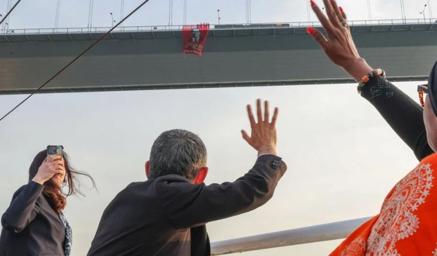 Aydın’da "Free İmamoğlu" paylaşımı