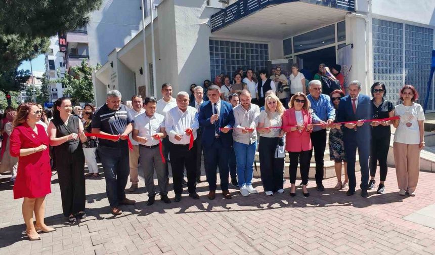 HEM kursiyerlerinin sergisi beğeni topladı