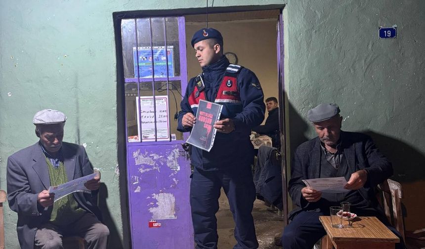 Jandarmadan önemli uyarı