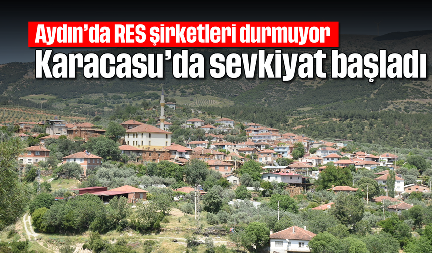 Aydın'da RES şirketleri durmuyor: Karacasu'da sevkiyat başladı