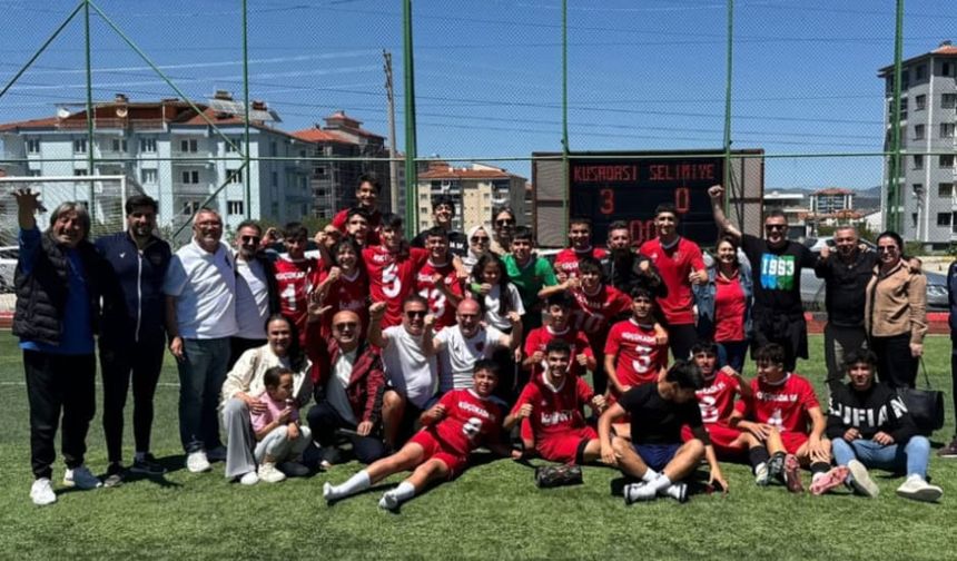 Kuşadası'nın gururu Küçükada Spor finallerde