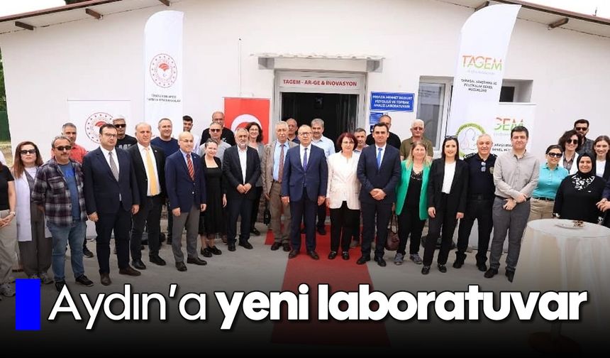 Aydın’a yeni laboratuvar