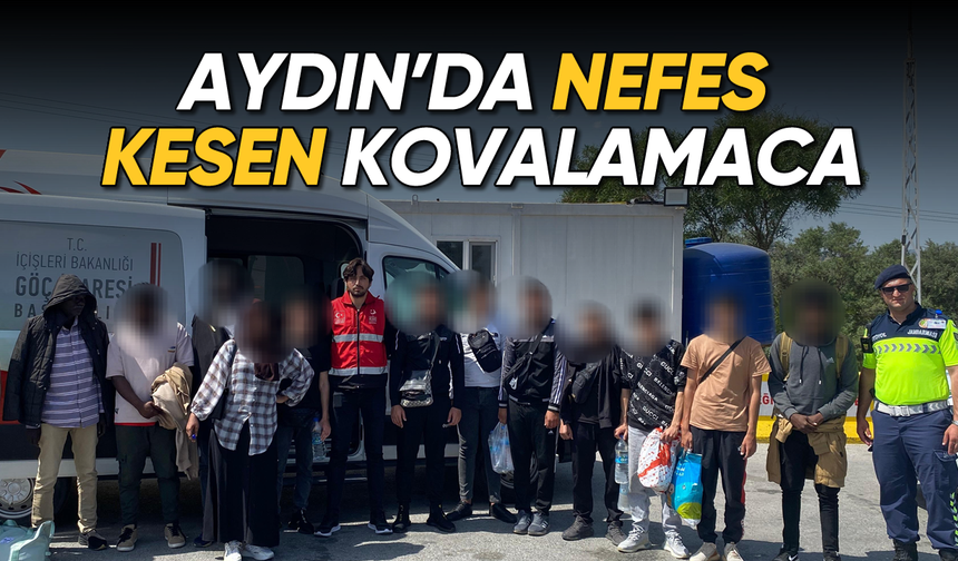 Aydın'da nefes kesen kovalamaca