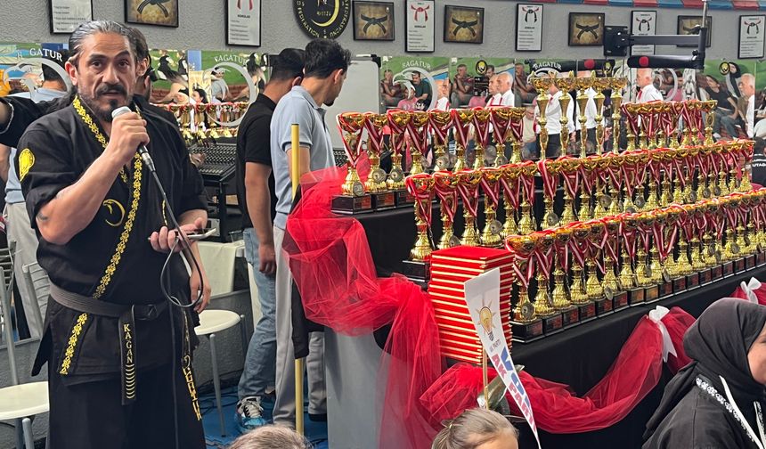 Nazilli’de Bagatur Ulusal Oyunları coşkulu bir törenle başladı