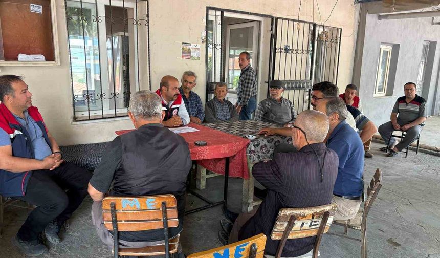 Pamuk ve zeytindeki zararlılarla mücadele yöntemi anlatıldı