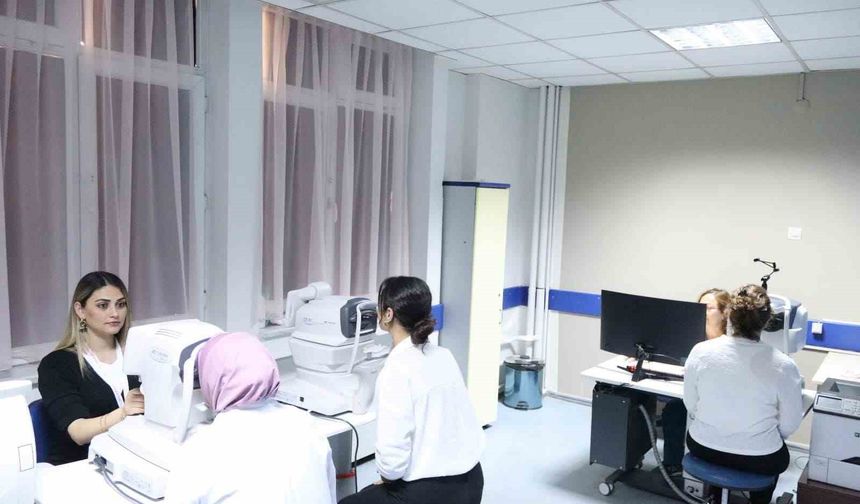 Söke’de göz laboratuvarı hizmete girdi