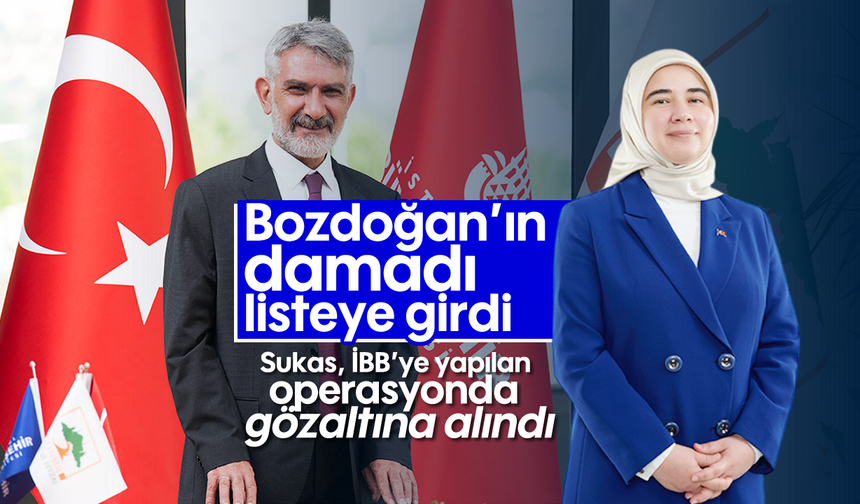 Sukas, İBB’ye yapılan operasyonda gözaltına alındı